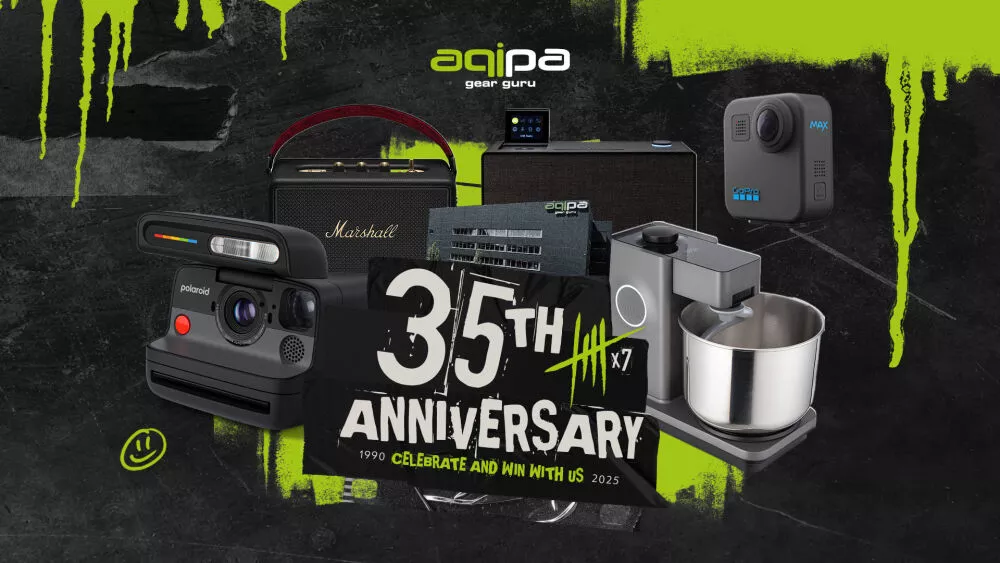 35 years of Aqipa gear gurus – celebrate and win!